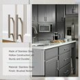 thumbnail image 3 of Poignée en T pour Meubles, Poignées de Tiroir en Acier Inoxydable au Design Moderne, Adaptées à Divers Meubles, Matériau Durable, Finition Lisse, Poignées d'Armoire de Cuisine, 3 of 5