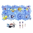 thumbnail image 2 of Children's Puzzle Track Car DIY Assembly City Map Scene Construction Puzzle Rail Car, 2 of 6