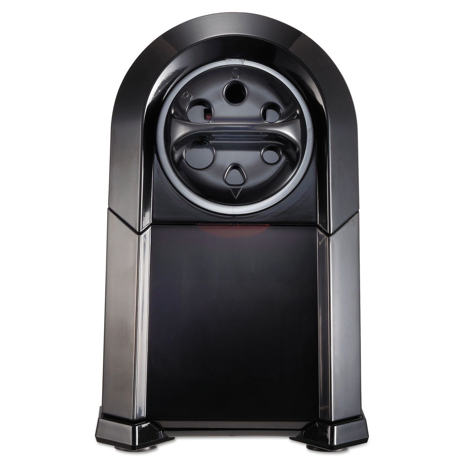 Stanley Bostitch Super Pro Glow Commercial Electric Pencil Sharpener, Ac-powered, 6.13" X 10.63" X 9", Black/silver