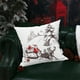 thumbnail image 5 of Decoraciones navideñas, decoración navideña para sala de estar, festival, suave y agradable para la piel, impresión digital a color, funda de almohada de terciopelo de piel de melocotón. Funda de almo, 5 of 6
