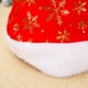 thumbnail image 2 of Sombrero de Navidad Gorras de Navidad Decoración de fiesta Sombreros Amigables con la piel Lindos Sombreros de Papá Noel Tocado clásico para Kits de decoración para fiestas Flor de nieve dorada Moyic HA069655-02, 2 of 6