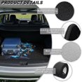 thumbnail image 6 of HUISEFOR Blue Butterflies Car Trunk Mat 29" x 39" Non-Slip Anti-Scratch All Weather Trunk Protection Cargo Liner Easy To Clean Suitable for Most Car Models, 6 of 7