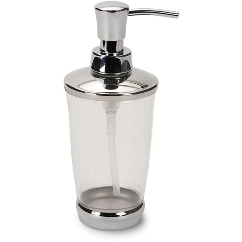 iDesign Canopy Clear/chrome Soap Pump