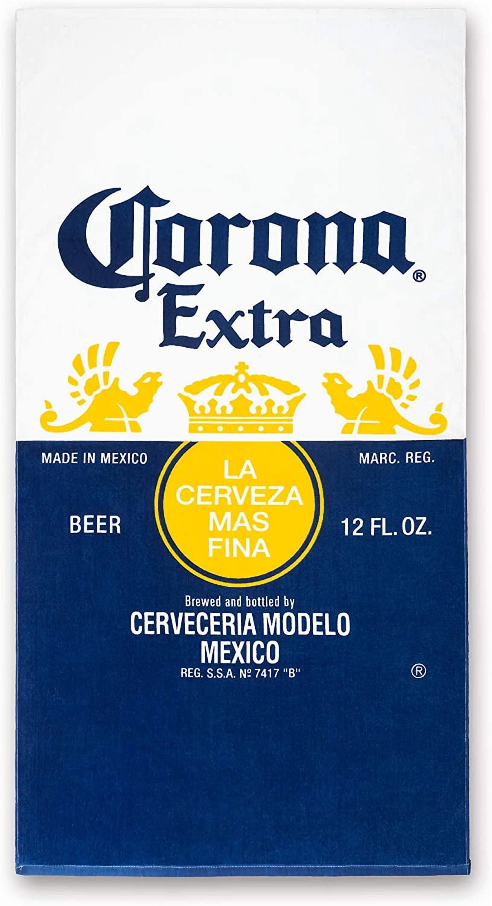 Corona Extra Logo Beer 30x60 inches Licensed Beach Towel