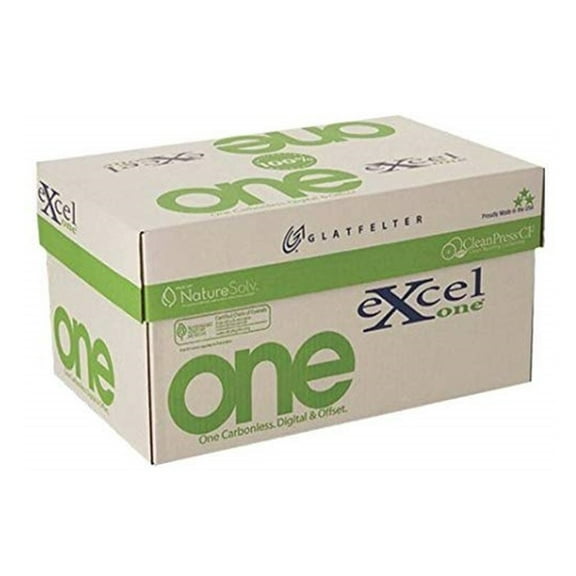 Excel One Carbonless 2-Part Reverse Paper (Canary/White), 9" x 11" (232062) - Case of 8 Reams (2000 Sets)