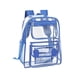 thumbnail image 2 of CaiYueKe Clear PVC Backpack Transparent Stadium Backpack for College Travel Events Large Capacity Waterproof Lightweight Breathable Backpack for Laptop Work Commuter, 2 of 7