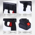 thumbnail image 4 of Lavadora De Autos Portátil Pistola de lavado de autos de alta presión 100W 12V-21V Pistola de riego de jardín Mantenimiento de lavado de autos Wdftyju Libre de BPA, 4 of 5