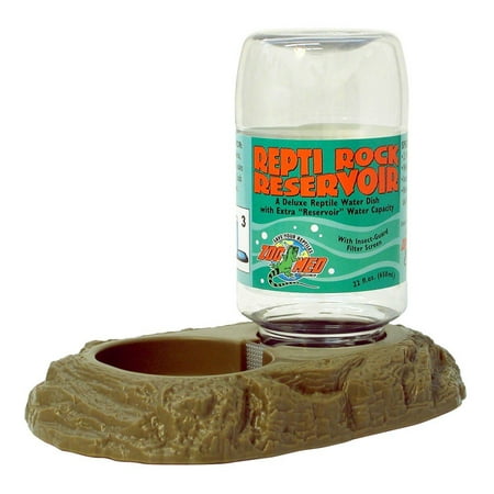 Zoo Med Labs Repti Reservoir 22 oz Deluxe Reptile Dish Constant Fresh Water