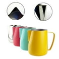 thumbnail image 2 of Reheyre Stainless Steel Coffee Cup - Cappuccino Latte Milk Frothing Pitcher (350/600ML), 2 of 8