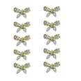 thumbnail image 2 of opvise 10Pcs Nail Ornament Shiny Surface Sparkling Bright Color Rhinestone Rust-proof Decorative Alloy Metal Bow-Knot Nail Ornament Manicure Designs Nail Supplies, 2 of 8
