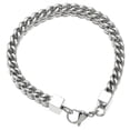 thumbnail image 2 of Stainless Steel Three Rows Rope Bracelet, 2 of 2