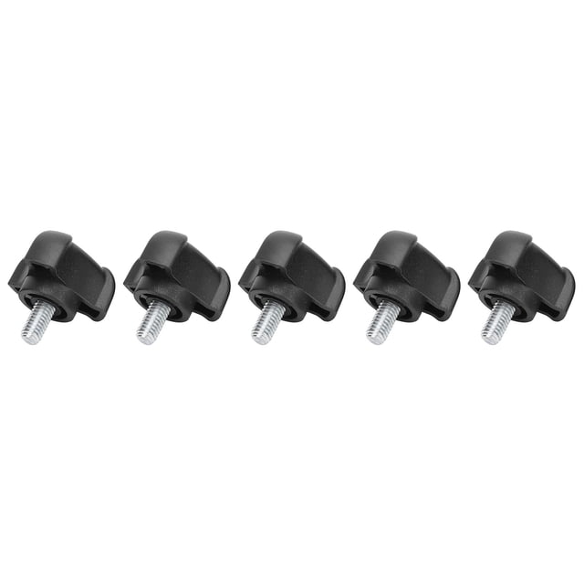 Fosa Vis à Pouce, Vis de Serrage à Main, 5 Pcs Tête M610mm Écrous de Serrage à Main Bouton de Serrage à Pouce