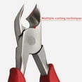 thumbnail image 4 of Toenail Clippers Straight Blade for Thick Toenails, Nail Clippers for Thick and Ingrown Nails - High Temperature Forging Stainless Steel Toe Nail Tools - Red, 4 of 5