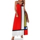 thumbnail image 1 of Mondrian Abstraction I Vestido sin mangas Vestido de noche Vestidos de verano para mujer, 1 of 7