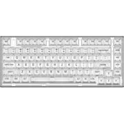 XINMENG X75 Hot Swappable Wired Mechanical Keyboard with Keycap & Switch Puller, White