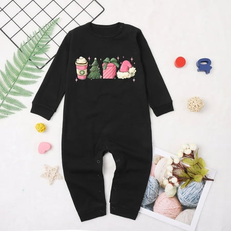 

Clearance Items!Pkjas Christmas Decorations Christmas Decorations Clearance Newborn Baby Girl Romper Long Sleeved Christmas Solid Color Harness Outside Body Christmas Decor Christmas Ornaments