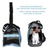 Portable Breathable Nylon&Mesh Pet Carrier Soft Sided Waterproof Wear-resistance Cat Dog Handbag Tote Travel Messenger Bag