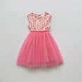 thumbnail image 4 of NAISIBABY Girls Floral Tutu Dress Size 7, Sleeveless Crewneck Party Princess Summer Casual Dresses (0-8T), 4 of 5