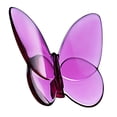 thumbnail image 2 of Estatuilla de mariposa voladora perfecl cristal Rosa 8 cm x 8 cm, 2 of 6