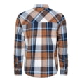 thumbnail image 2 of Mountain Warehouse Mens Trace Flannel Long-Sleeved Shirt, 2 of 4