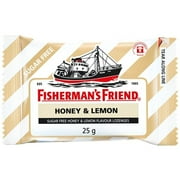 Fisherman's Friend Sugar Free Honey Lemon Lozenges 25g (Pack of 12)