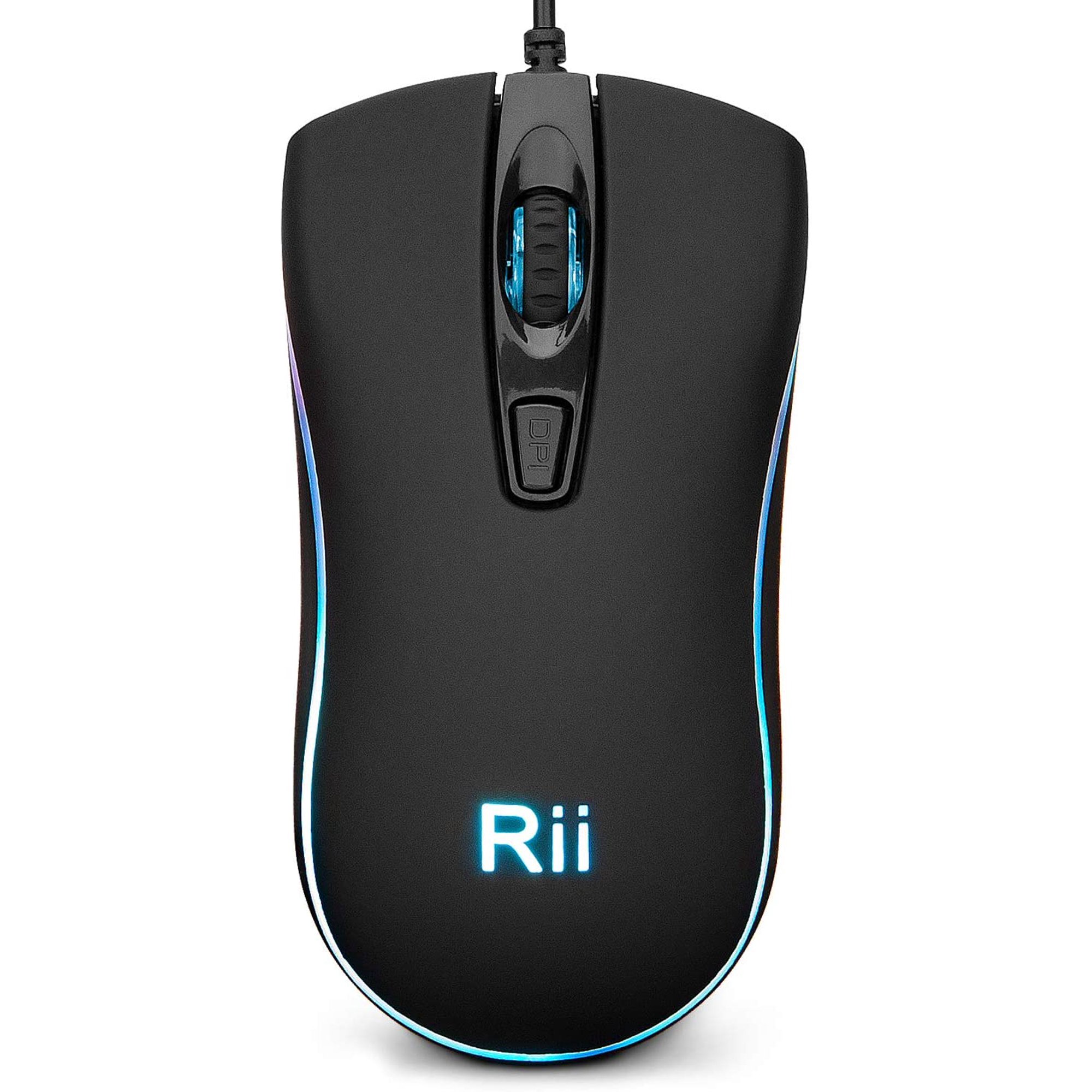 Rii Wired Mouse Rainbow Led Computer Mouse Rm105 3 Adjustable Dpi Levels Computer Mouse Optical Mouse With Nano Walmart Canada