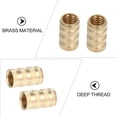 thumbnail image 4 of 10pcs Female Thread Brass Knurled Threaded Insert Embedment Nuts for 3D Printer, 4 of 8
