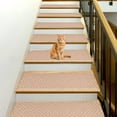 thumbnail image 6 of WNFJR Non Slip Stair Treads for Wooden Steps, 8" X 30" Stairs Carpet with Reusable Peel and Stick Adhesive, Polyester Backing(Beige), 6 of 6