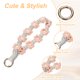 thumbnail image 3 of Uxcell 2 Pcs Correa para Muñeca de Teléfono con Pestañas de Sujeción, Pulsera Lanyard para Teléfono Celular Hecha a Mano para Mujeres y Niñas, Rosa Claro, 3 of 7