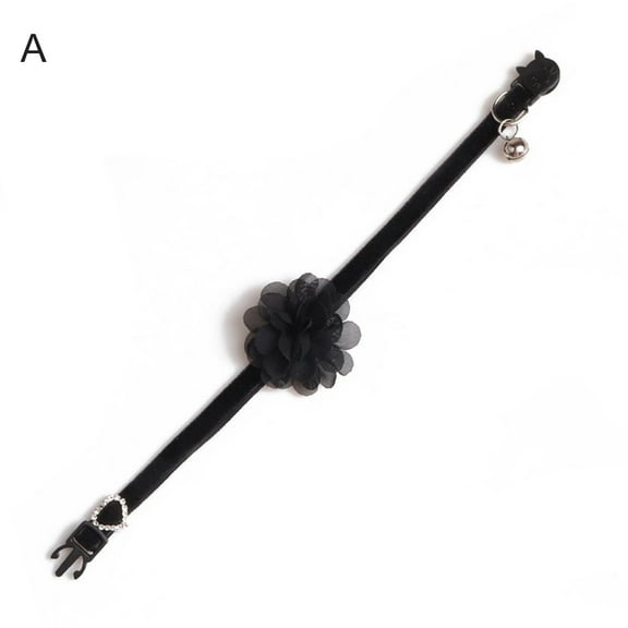 Mosey Lovely Cat Collar High Elasticity for Kitty Flexible