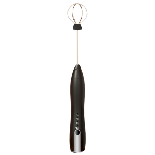 Batidor Eléctrico 3 Velocidades Mini Fabricante Recargable Por USB (negro)