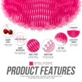 thumbnail image 2 of 10pcs Urinal Screen Splash Mats, Scented Toilet Deodorizer And Urinal Splash Guards For Mens Toilet Urinal Screen Cherry Pink, 2 of 5