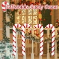 thumbnail image 4 of Dserfhy Inflatable Candy Canes Balloons for Christmas Decorations Large Candy Sticks with Red And White Stripe for Xmas Indoor Outdoor Holiday Yard Pool Beach Decor, 4 of 8