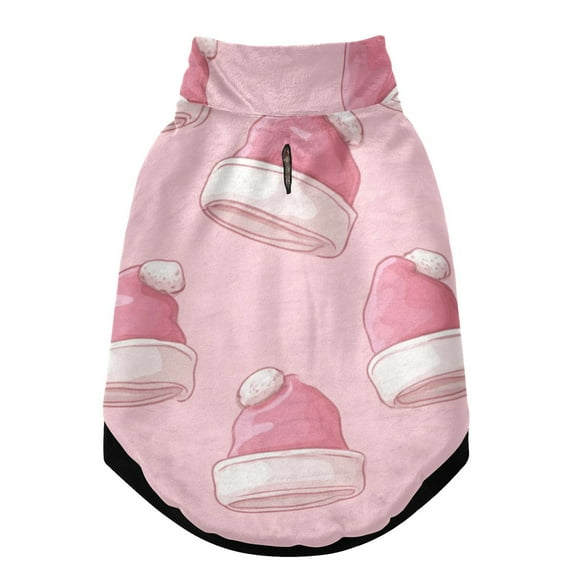 Pet Winter Coat Snow Zipper Clothing Cold Weather Dog Vest Warm Puppy Coat Christmas Hat