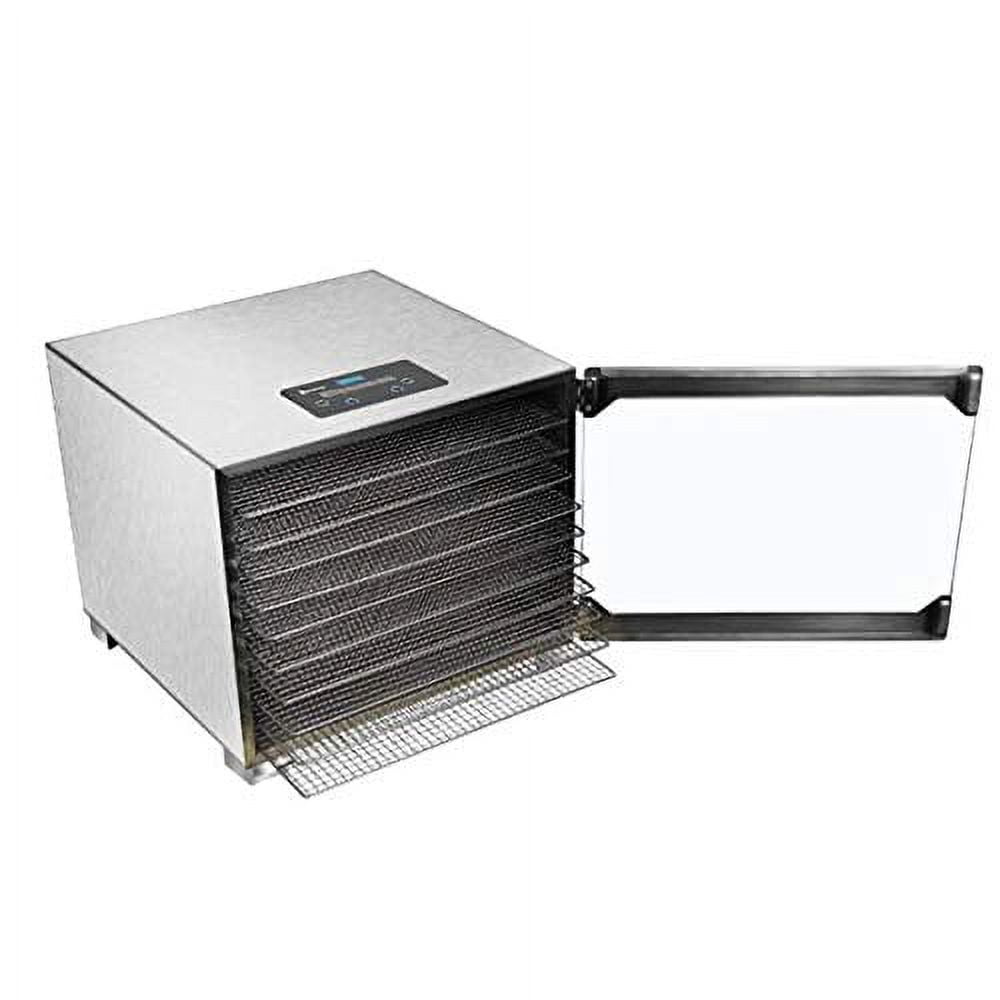 Kepooman Large Food Dehydrator with 10 PCS Movable Trays, Temperature Time Adjustable, Height Adjustable, Fruit Dryer Meat Jerky Herbs BPA-Free Kepooman Large Food Dehydrator with 10 PCS Movable Trays, Temperature Time Adjustable, Height Adjustable, Fruit Dryer Meat Jerky Herbs BPA-Free