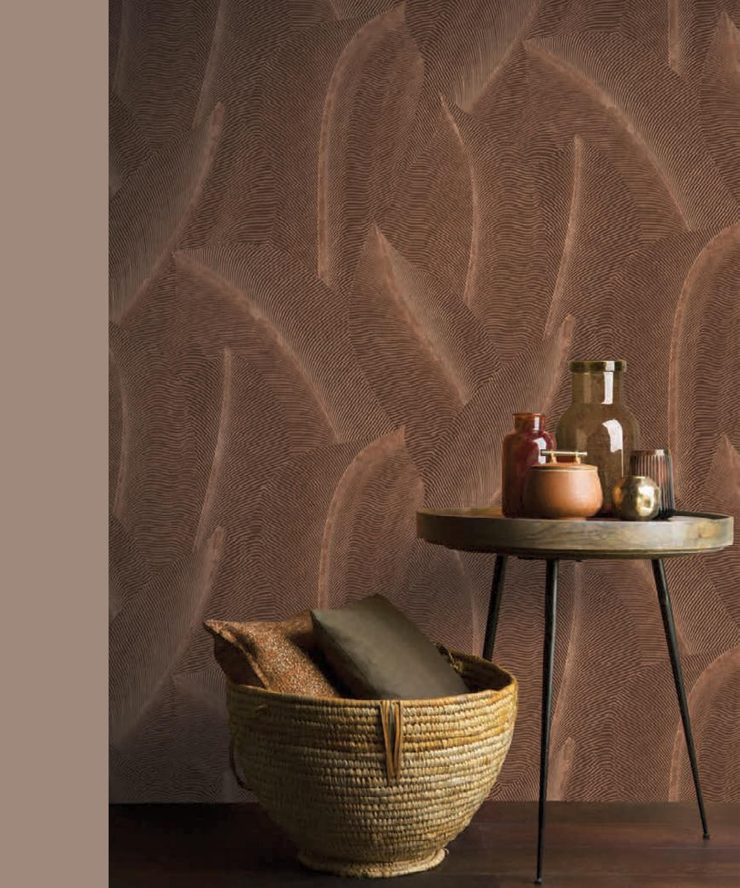Moss Bold Digital Like Leaf Wallpaper, Double Roll, 57 sqft