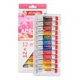 thumbnail image 1 of Set De Pinturas Acrílicas 12 Colores 12Ml C/U Art Creation blanco SIN TAMAÑO, 1 of 7