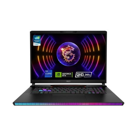 MSI GE Series - 17.0" 240 Hz IPS - Intel Core i9 13th Gen 13980HX (2.20GHz) - NVIDIA GeForce RTX 4080 Laptop GPU - 32 GB DDR5 - 1 TB PCIe SSD - Windows 11 Home 64-bit - Gaming Laptop (Raider GE78HX 13