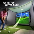 thumbnail image 7 of GoSports Range Cage 10 ft x 8 ft Golf Practice Hitting Net with Simulator Impact Screen, 7 of 7