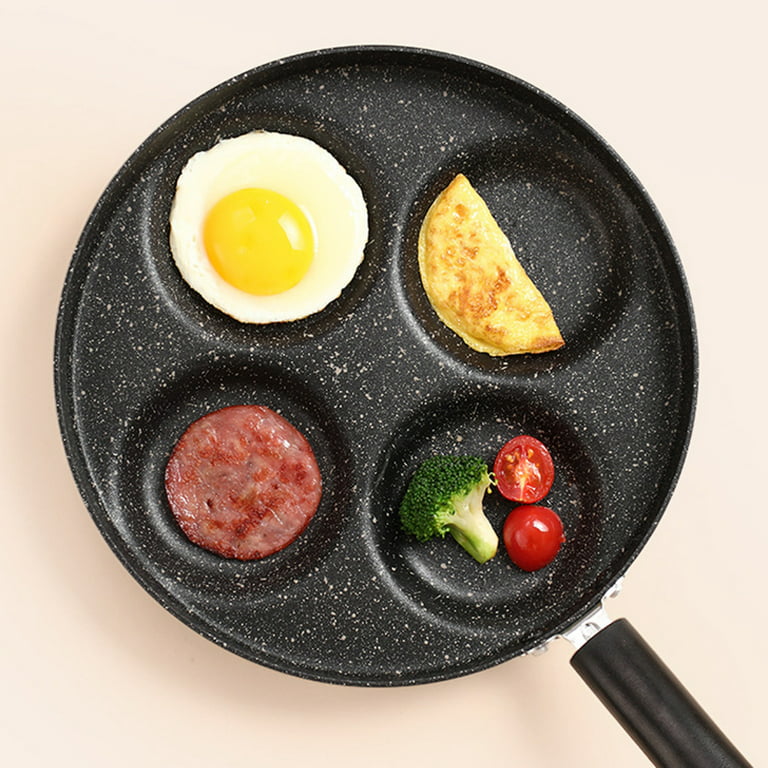 Restaurantware 4 Inch Mini Frying Pan, 1 Round Egg Pan - With  Handle, Dishwasher Safe, Silver Stainless Steel Small Frying Pan, Hanging  Hole, For Scrambles, Appetizers, Or Desserts: Home & Kitchen