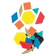 thumbnail image 2 of Dowling Magnets Do-732100 Foam Fun Magnets Pattern Blocks, 2 of 3