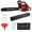 Red, variant on 58CC Gas Chainsaw, 20-Inch Handheld Gas Power Chainsaw with 2-Cycle Engine, Low Kickback Chain, Automatic Oiler & Anti-Vibration System for Tree Cutting, Firewood & Logging