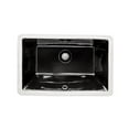 thumbnail image 1 of Wells Sinkware RTU2015-6E 20 in. Rectangular Undermount Single Bowl Bathroom Sink in Ebony, 1 of 1