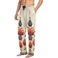 thumbnail image 5 of Western Aztec Men's Pajama Pants, Soft and Comfortable Lounge Sleep Bottoms with Pockets, Men's Sleepwear with Custom Print, Small, 5 of 7
