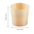 thumbnail image 5 of Biodegradable Small Cups 20Pcs 1.8x1.8x1.8in, 5 of 5