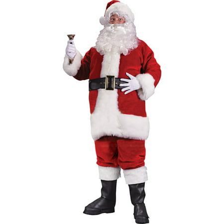 Plush Regency Christmas Santa Suit