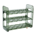 thumbnail image 2 of Xihbxyly Caja de Almacenamiento Plegable, Bandeja Reversible para Huevos, Diseño de Gran Capacidad, Fácil Acceso con Asa, Organizador para Refrigerador, Almacenamiento Multiusos para La Cocina, Funci, 2 of 7