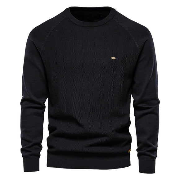 Aqestyerly Women's Hooded Cardigans Men's Sweater Soft Casual Sweaters for Men Classic Pullover Sweaters with Ribbing Edge