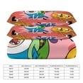 thumbnail image 2 of Animation Adventure Time 3 Pieces Bedding Set Double Sided Printing Soft Comforter Sets Decor Bedroom Gifts With 1 Duvet Cover 2 Pillowcases, 2 of 8