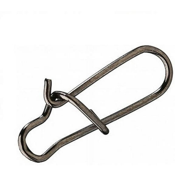 P-LINE 5 DUO LOCK SNAP ONLY BLACK 10PK 88 LB